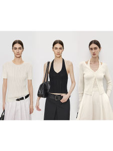 Breathable Hollow out Cotton Blend Set Lightweight Short Sleeve Open Cardigan/Top/Shoulder Strap for Women Summer Fashion