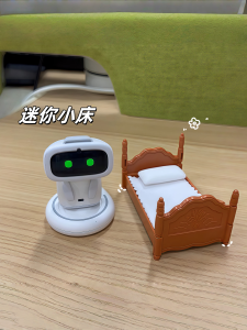 Miniature Robot Bedding Toy for Role-Playing Game Small Country Dollhouse Furniture Simulation Plastic Toys for Children