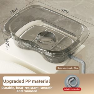 YINGYU | Ergonomic Washing Basin for Seniors Kids and Pregnant Women Easy to Use