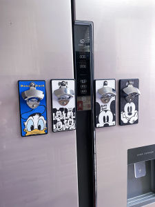 Magnetic Bottle Opener: A Creative Stylish Decorative Ornament & Refined Household Tool