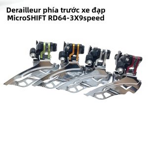 Bộ Chuyển Tốc Trước MicroSHIFT MTB Cho Xe Đạp Leo Núi 3x9 Tốc Độ Chất Liệu Nhôm Màu Đen Đỏ/đen Cam/đen Xanh/đen Bạc Phụ Tùng Xe Đạp