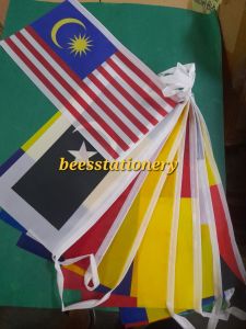 FL 17 ALL STATE FLAG 6"×12"(17 PCS melintang)