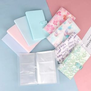 🔥🔥Roman Holiday 240/120 Pockets Capacity Minimalist Tranparent Photocard Lomo Card Binder Photo Album Card Pockets Earring Storage