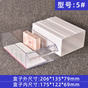 Dày Dặn Tủ Lưu Trữ Bằng Nhựa Cứng Mới Màu Vàng Xanh Dương Trắng Hộp Sắp Xếp Hình Chữ Nhật Có Ngăn Kéo Của Zhengdong