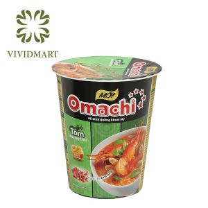 [SET 10 LY] - MASAN - Mì ly Omachi (KHÔNG THỊT) 3 hương vị: Xốt Bò Hầm/ Sốt Bò Hầm Sườn Hầm Ngũ Quả Tôm Chua Cay - (66-72g/ly) - Mì ly ăn liền không thịt Omachi Mì ly dinh dưỡng khoai tây Omachi Mì ly healthy không chiên Omachi