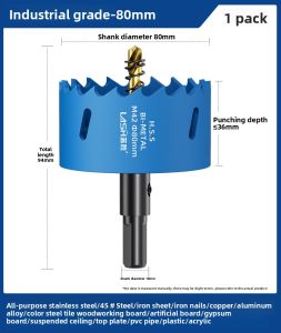 LASH | Multi-Material Hole Puncher Drill Bits