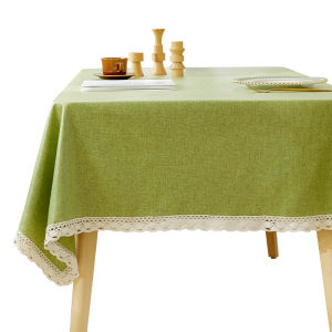 FEITAO | Khăn Trải Bàn Chống Nước Chống Dầu – Phong Cách Ins Giả Linen