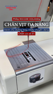 Chân Vịt May Trang Trí Zin dành cho Máy May Đa Năng Riccar Holiday 12301240 1090 1021...