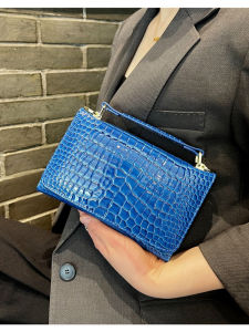 Túi Xách Thời Trang Nữ 2025 Túi Đựng Điện Thoại Di Động Hình Phong Bì Họa Tiết Rắn Màu Có Khóa Kéo Túi Đeo Chéo Vai Đơn