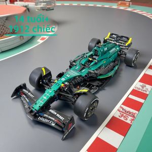 Bộ Mô Hình Xe Đua Aramco Martin AMR24 F1 1912 Chi Tiết Lắp Ráp Bằng Các Khối Technic Đồ Chơi Lắp Ráp Xe Hơi Quà Tặng Trang Trí Dành Cho Cả Nam Và Nữ
