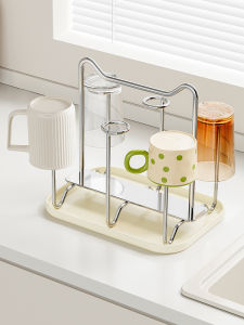 Micoe | Giá Đựng Cốc Bếp Inox Có Chức Năng Thoát Nước và Lưu Trữ