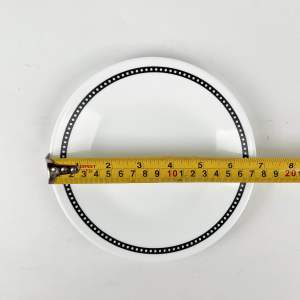 Corelle Authentic Original Black and White (Design A) Dinnerware SOLD AS SET OR PER PIECE Made in USA