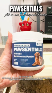 Pawsentials 500g – Dog Cat Multivitamins Powder for Coat Skin Digestive Health PH