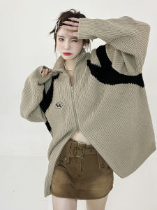 Cedy Original Fashion Brand American High Street Oversize Cardigan Sweater Men and Women Idle Style Vintage Sweater Tops