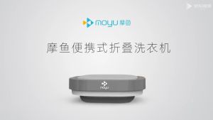 MOYU Folding Washing Machine XPB08-F1 | Foldable & Portable | Soak Disinfection | Hidden Hose Design