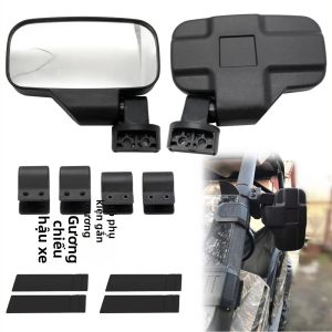 Gương Chiếu Hậu Bên Hông 1.75 2 Phụ Kiện UTV Kèm Đinh Tán Miễn Phí Dành Cho Can Am Maverick X3 Polaris RZR 800 900 1000 RZR PRO XP 2020