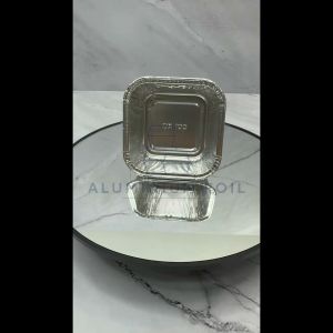 Wadah Aluminium Foil Cup 1 Dus Ox 100 Ukuran Kecil 100 Ml + Tutup Untuk Cetakan Puding Nutrijel