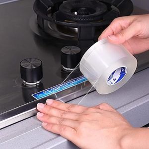 Caulk Tape Waterproof Self-Adhesive Nano Insulation Tape for Window Weather Sealing Kitchen Countertop Bathroom & Toilet