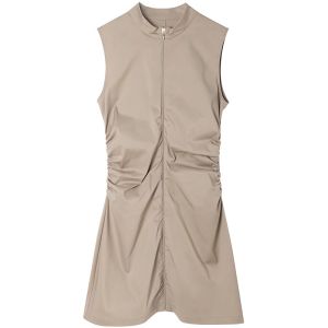 SOLWEIGE | Easy-care Sporty A-line Backless Dress