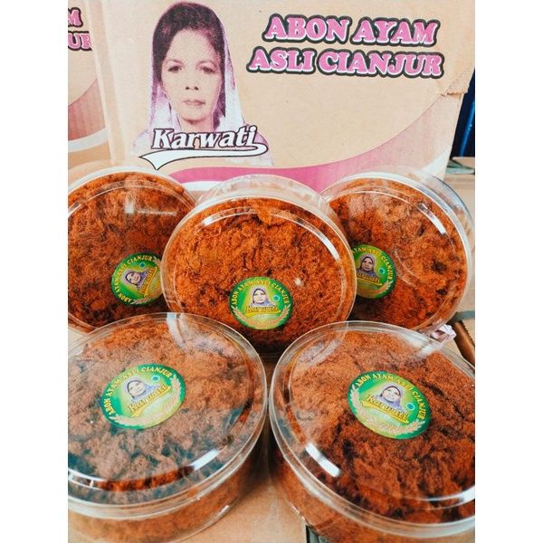 abon karwati Cianjur 150 gram halal