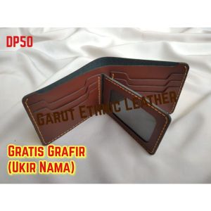 Dompet Kulit Pendek Pria Pull Up Premium Full Kulit 3 Layer Garut Handmade (DP50)