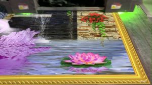 Tranh gạch hổ sơn lâm 3D