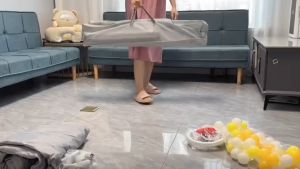 คอกกั้นเด็กลายการ์ตูนน่ารัก นวมกันกระแทกแบบพรีเมี่ยม แข็งแรงมากรับรอง