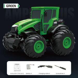 CONUSEA | 1:14 RC Farmer Truck 2.4G Remote Control Amphibious Tractor Electric Climbing Off-road Vehicle Outdoor Toy Boy Birthday Gifts