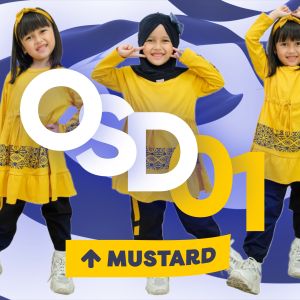 Hooflakids Setelan Anak Perempuan Dress Usia 3 Sampai 12 Tahun Faza One