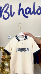 Set Đồ Bé Trai Áo Polo Quần Đùi Bl Halo 8-38Kg 3 Màu Chất Vải Mát Bộ Polo Bé Trai Mùa Hè Phong Cách Thể Thao QSDC14AL12