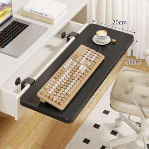 evesigar | No Drilling Foldable Desk Extension Panel