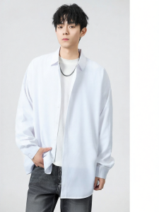 Warrior | Mens Long Sleeve Anti-wrinkle Casual Loose Shirt