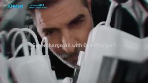 Anker Prime 250W USB-C Charger Ultra-Fast 6-Port GaN Charging Station 2.26" LCD Display