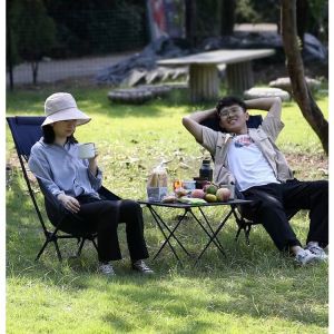 HEWOLF Camping Fishing Barbecue Chair Portable Ultra Light Folding Chair Outdoor Travel Camping Chair