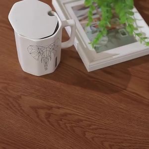 40CM Thickened Wood Grain Floor and Wall Sticker Self adhesive Washable and Durable Wallpaper for Bedroom Kitchen Living Room