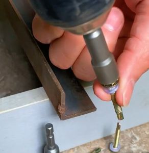 5pcs Kunci Mata set Roofing Baut Baja Ringan Baut Mur Impact Driver Mur Magnetic 1/4\\\" Hex Nut Obeng Sock Roofing 8 x 65 mm Mata Bor Sock Baja Ringan SATUAN Termurah Berkualitas