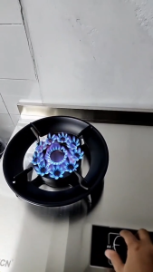 【FULINE】เครื่องเผาคู่เวลาเตาอบแก๊สพับเดสก์ท็อปเตาอบแก๊สของเหลวฝังตัว เตาอบครัว Double Burner Timing Folding Gas Stove Desktop Embedded Liquefied Gas Cooker Kitchen Cooktop