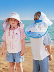 Usbettas | Sun Protection UV-resistant Childrens Sun Hat Large Brim