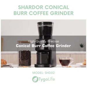 SHARDOR NEW MODEL ELECTRIC ADJUSTABLE COFFEE GRINDER CANONICAL BURR