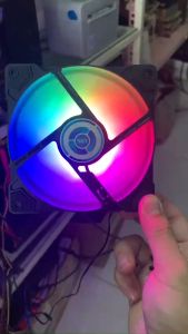 Fan led - quạt tản nhiệt RGB cắm trực tiếp không qua HUB kèm ốc vít 12cm x 12cm x 2.5cm