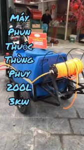 Máy phun thuốc diệt côn trùng công nghiệp 200 lít