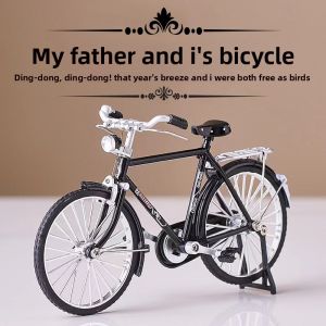 JINGQING | Vintage Retro Bicycle Model Toy 28-inch
