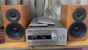 Dàn âm thanh nghe nhạc kenwood R-K711 ghép loa Kenwood LS-K701 cho người chơi âm thanh