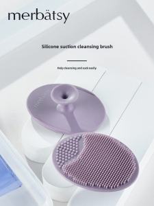Facial Cleaning Puff Deep Cleansing Exfoliating Nose-Washing Brush Flagship Store Genuine Goods Beauty Salon Dedicated Classy Cleaning Sponge Silicone