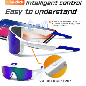 2025 Bicycle Smart Glasses Bike Sunglasses Men UV400 Eyewear Outdoor Sports MTB Goggles Bicycle Women Riding Hiking Sunglasses