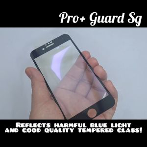 [SG] FULL ANTI BLUE LIGHT iPhone SE 2022 SE 2020 iPhone 8 iPhone 7 Plus Full Coverage Black / White Anti Blue Light Tempered Glass Screen Protector