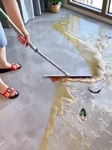 LTT Detachable Magic Broom for Floor & Wall – Handheld Silicone Wiper for Tight Spaces & Stubborn Stains