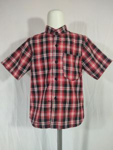 atasan kemeja anak laki laki tangan pendek usia 5-7 tahun