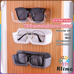 Klimo Wall Mounted Glasses Storage Box Bathroom Sunglasses Shelf Glasses frame