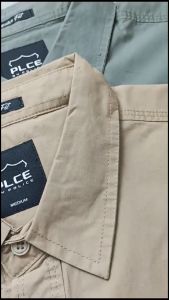 POLICE Kemeja Polos Cotton Regular Fit Pria